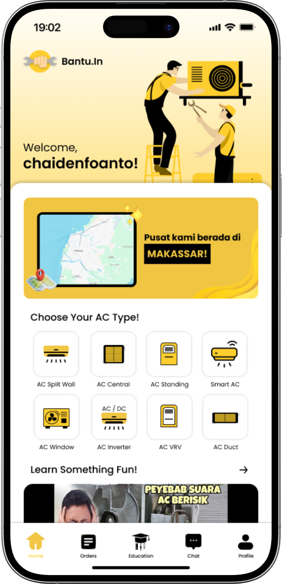 Bantu.in App Mockup